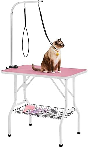Topeakmart Foldable Portable Pet Grooming Table - 36in Professional Dog Cat by Topeakmart
