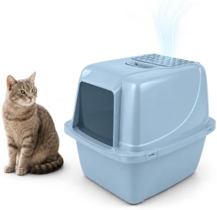 Extra-Giant Enclosed Cat Litter Box by Unknown