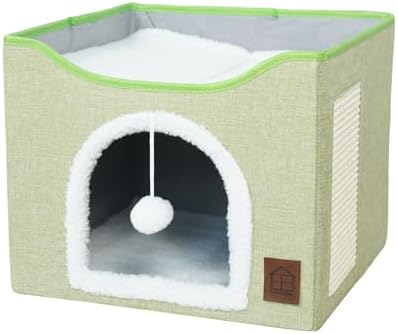 EverBrightly Cat Condo Bed | Foldable Pet Cave by Unknown