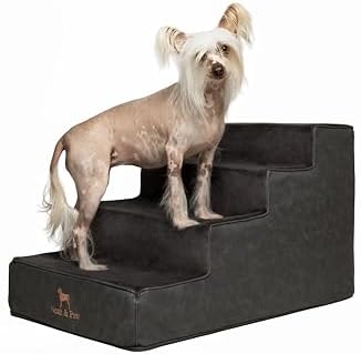 Noah & Paw Dog Steps for Bed, Extra Wide Dog Stairs for Bed by NoahPaw