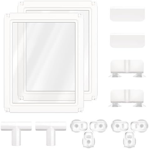 FXW AuraSpace Clear Acrylic Indoor Dog Playpen, 2 Panels by FXW