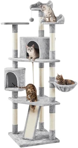 Yaheetech 79in Multi-Level Tall Cat Tree by Yaheetech
