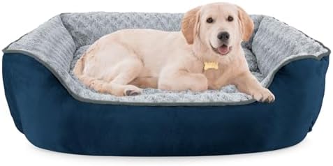 JOEJOY Rectangle Dog Bed for Large Medium Small Dogs by JOEJOY