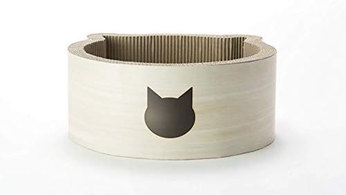 Necoichi Cat-Headed Scratcher Bed | Cardboard Cat Scratcher Bowls - Image 5