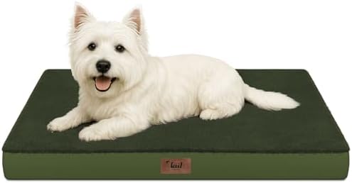 Waterproof Orthopedic Dog Crate Bed by TailStories