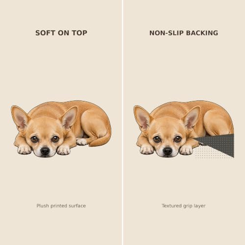 3D Realistic Dog Shaped Bath Mat & Floor Rug - Image 5