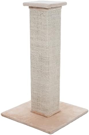 Cat Scratching Post with Carpeted Base by PETMAKER