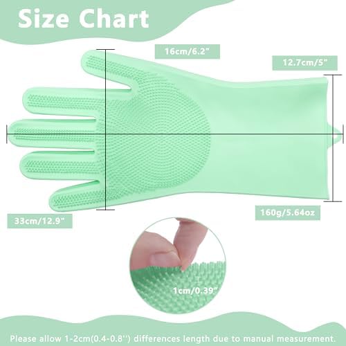 Pet Grooming Gloves—Dog Washing Gloves - Image 2