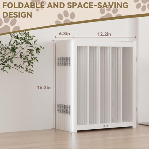 Snuowu 16" Freestanding Short Dog Gate - Image 6