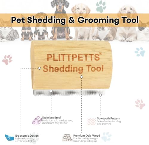 Cat Brush for Shedding, Deshedding Grooming Tool for Samll pets - Image 4