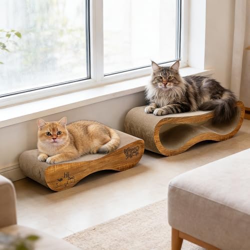 Cat Scratcher, 2 in 1 Cardboard Cat Scratchers - Image 6