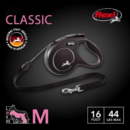 FLEXI® Classic Cord Retractable Dog Leash, 16 ft - Image 2