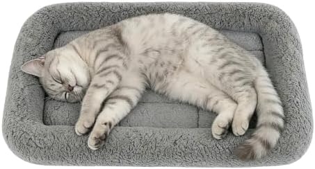 LESYPET Cat Bed for Indoor Cats, Cat Bed Curl Sleep Cushion by LESYPET