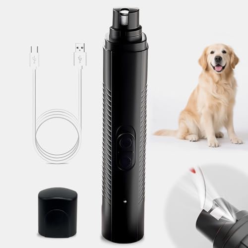 Consss Dog Nail Grinder Quiet, 7500 RPM Dog Nail Clippers by Consss