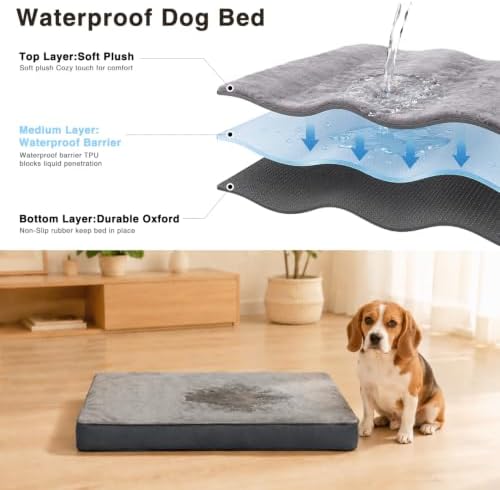 NUPIDA Waterproof Medium Dog Bed - Image 6