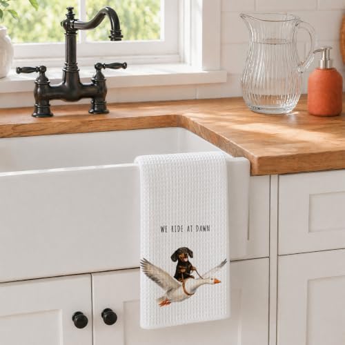 Dachshund Kitchen Towels, Cute Hand Tea Towel - Image 5