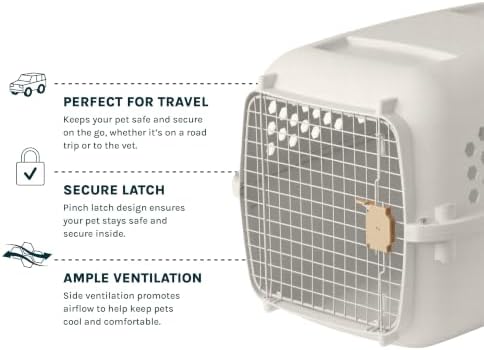 SportPet 36” Large Front Load Hard Sided Pet Carrier Kennel – Secure Portable - Image 5