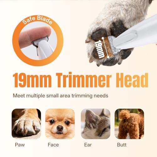 Mcbazel 2 in 1 Pet Micro Precision Trimmer & Nail Grinder - Image 3