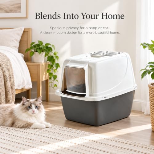 Large Enclosed Cat Litter Box - Image 6