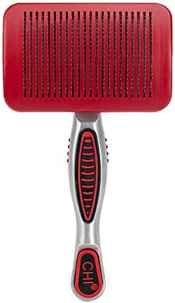 CHI for Dogs Self-Cleaning Slicker Brush, Small Size - Image 6