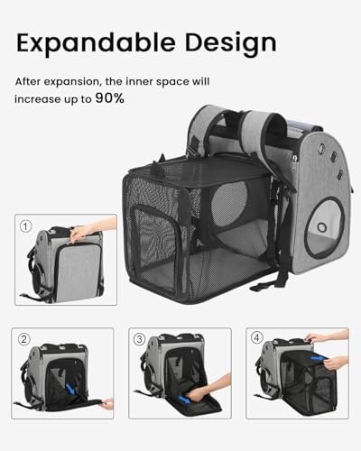Expandable Cat Backpack Carrier - Image 4