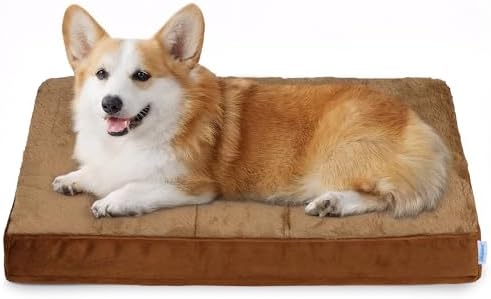 Waterproof Dog Bed for Medium Dog, Orthopedic by ZAKAPAWS