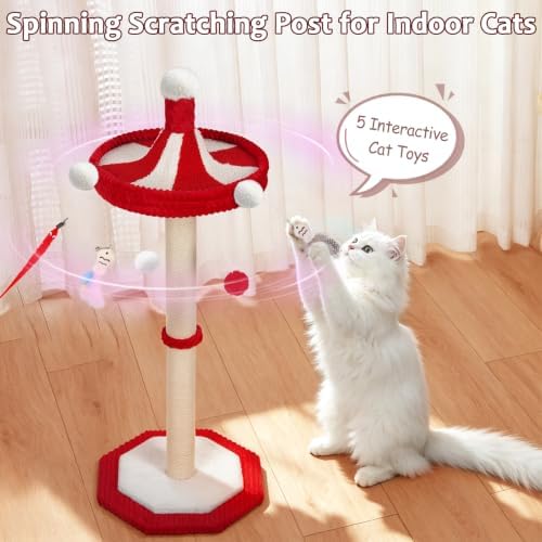 Carousel Cat Scratching Post - Image 2