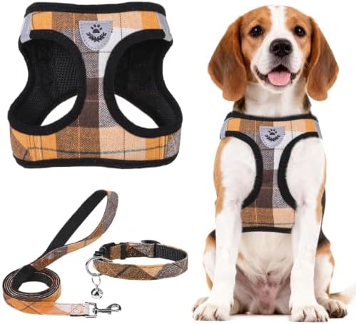 PUPTECK Dog Harness, Collar and Leash Set No Pull by PUPTECK