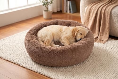 SAVFOX 23 inches Calming Donut Dog Bed - Image 2