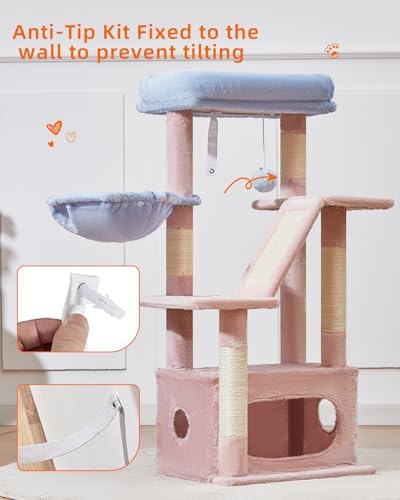 Taoqimiao Cat Tree, 38.5In Cat Tower - Image 6