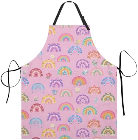 Art Apron with Pocket for Women Men by DZGlobal