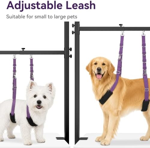 H-Shape Dog Grooming Arm for Table, 26-50" W, - Image 4