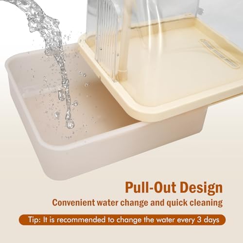 Automatic Bird Bath for Cage, Parakeet Bath - Image 3