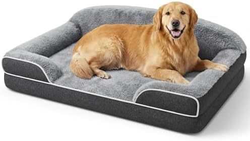 Orthopedic Dog Bed for Extra Large Dogs by TRAHOME