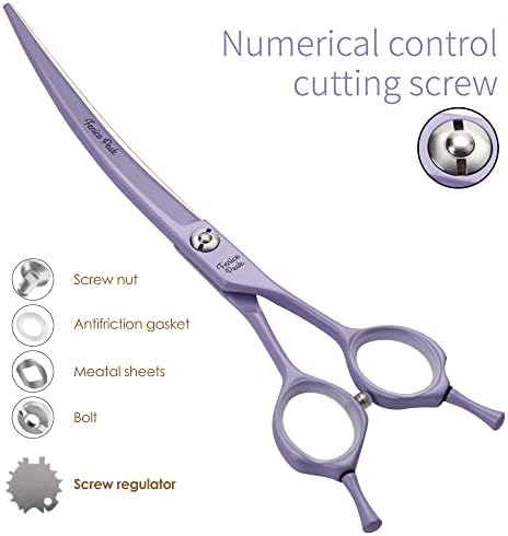 Curved Dog Grooming Scissors - Image 5