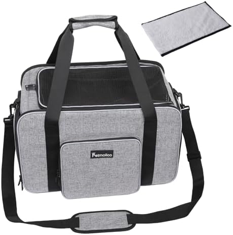 Petmolico Cat Carrier Soft-Sided Airline Approved by Petmolico
