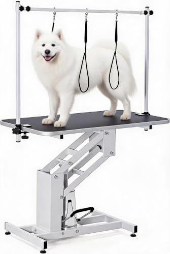 GarveeLife 43.3" Hydraulic Dog Grooming Table by GarveeLife