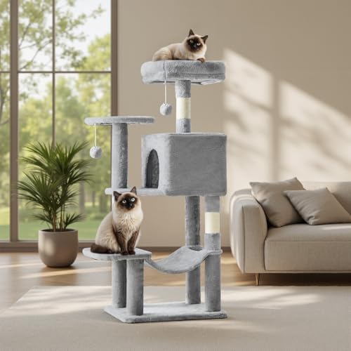 Sweetcrispy 44 Inch Cat Tree Tower by Sweetcrispy