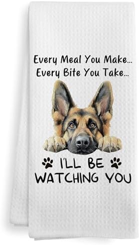 Funny German Shepherd Every Meal You Make Every Bite You Take Decor Kitchen by XNXLDYLH