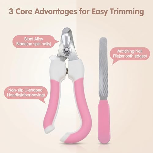 Pet Nail Clipper for Cats, Rabbit and Bird, - Image 2