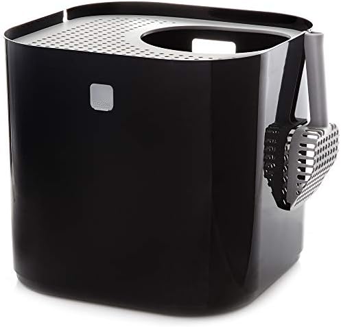 Modkat Top-Entry Cat Litter Box, Leak-Proof, Liner & Scoop by Modkat