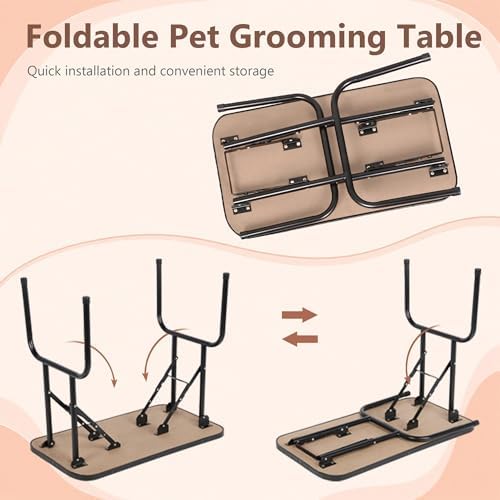 Yaheetech 32 Inch Sturdy Dog Grooming Table - Image 5