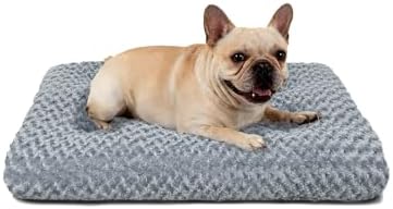 Dog Bed Medium Size, Plush Washable Pet Bed Mat, Dog Crate Bed 23"x 18" by Unknown