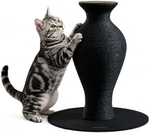 Furrytail 18'' Cat Scratching Post, Paper Rope Scratcher by Furrytail