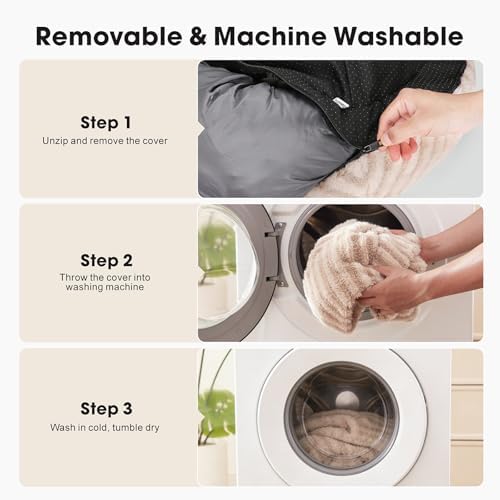 MIXJOY Dog Beds for Small Dogs, Washable Dog Bed - Image 4