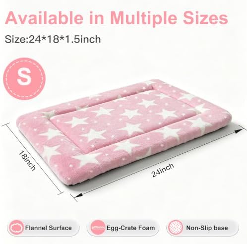 Dog Bed Mat, Reversible Crate Pad & Cute Dog Bed - Image 4