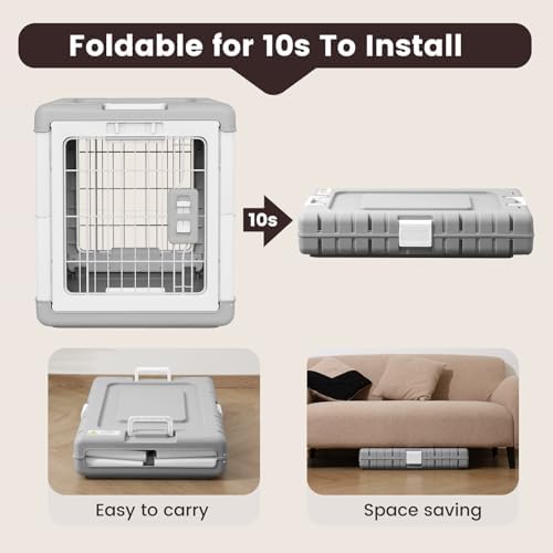 Collapsible Dog Crate for Medium/Small Dogs - Image 5