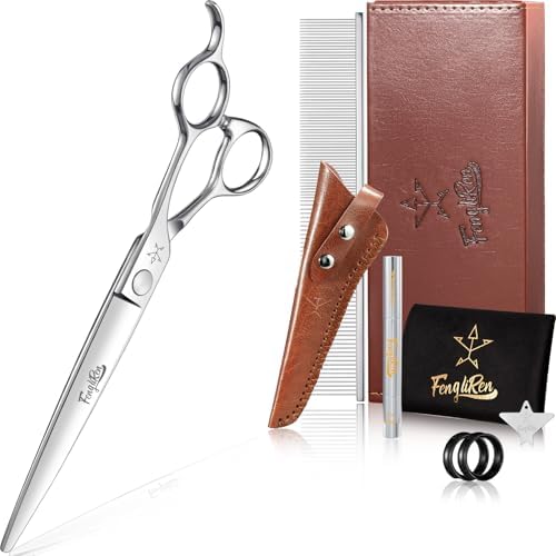 High-end Professional Dog Grooming Scissors Pet Grooming Shears 7.5 Inches by Fengliren%C2%AEDedicatedToScissorsForOver40Years