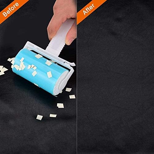 NUOBUT Reusable Sticky Lint Roller 3 Pack, Large & 2 Mini - Image 4