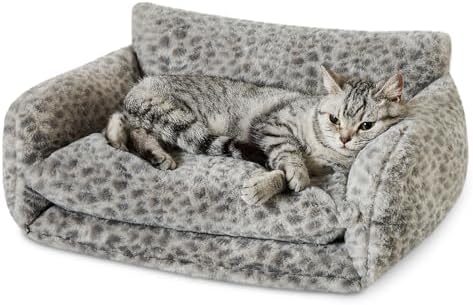 Hollypet Cat Bed Small Dog Orthopedic Couch Beds by Hollypet